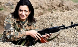 Nikol Paşinyan`ın eşinin kurduğu birlik 10 günlük eğitimini tamamladı