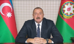 Azerbaycan Cumhurbaşkanı Aliyev: Ermenistan-Azerbaycan Dağlık Karabağ çatışmasına son verildi