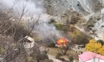 ​Քարվաճառցիները վառում են իրենց տները, որպեսզի չթողնեն թշնամուն