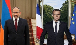 Pashinyan Holds Phone Talk with Emmanuel Macron