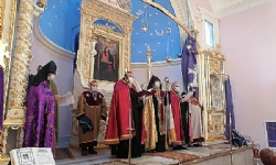 Topkapi S. Ni̇goğayos Ki̇li̇sesi̇ Yeni̇den İbadete açildi