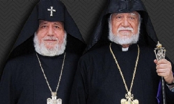 Kilikya Ermeni Katolikosu ile Tüm Ermeniler Katolikosu’ndan Başbakan Paşinyan’a istifa çağrısı