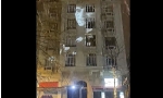 Dink`in önünde vurulduğu binanın duvarında güvercinler uçuyor