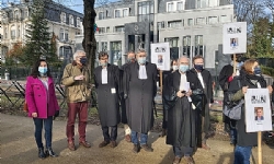 European lawyers rally in front of Azerbaijani Embassy in Brussels, denounce aggression against Arts