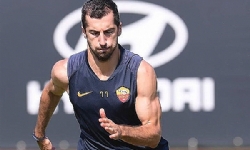 Henrikh Mkhitaryan back in training