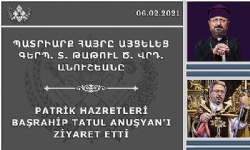 Patri̇k Hazretleri̇ Başrahi̇p Tatul’u Zi̇yaret Etti̇