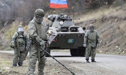 Rus Barış gücü askerleri Dağlık Karabağ’da 1079 hektar arazi mayınlardan temizledi