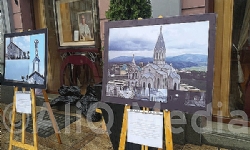 Tiflis’te, Ermeni Soykırımı sergisi