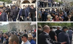Syunik ziyaretinde Ermenistan Başbakanı Paşinyan`a öfke