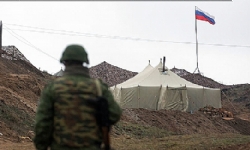102. Rus askeri üssünün askerleri, Ermenistan`ın Syunik idari bölgesinde