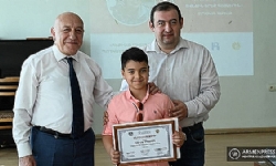​Ermenistan’da 9 yaşındaki Kürt çocuğa teşekkürname