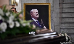 Civan Gasparyan için veda töreni