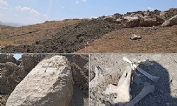 Armenian graves damaged by bulldozers in Van