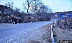 ​Ermenistan`da Kapan-Goris yolu açıldı