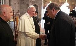 Pope congratulates Armenia on Independence Day