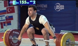 ​Ermeni halterci Rafik Harutyunyan Avrupa şampiyonu