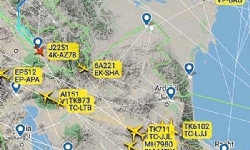 ​Azerbaycan Havayollarına (AZAL) ait uçak, Bakü-Nahçıvan arasındaki uçuşu Ermenistan hava sahasını k