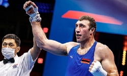 ​Armenia’s Davit Chaloyan wins silver at World Boxing Championships