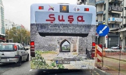 Ermeni örgütlerinin müdahalesiyle Selanik`te toplu taşımada Azerbaycan reklamı kaldırıldı