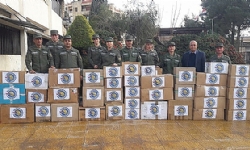 ​Ermenistan, Halep sağlık tesislerine 3,5 tondan fazla tıbbi malzeme gönderdi