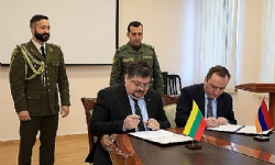 ​Armenia, Lithuania sign bilateral defense cooperation plan