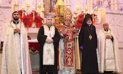 Հայ Կաթողիկէ Ռաֆայէլ-Պետրոս ԻԱ. Կաթողիկոս-Պատրիարք Այնճար Այցելեց. «Օրհնեալ Ըլլայ Ան, Որ Կու Գայ Տի