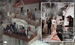 Sümela Manastırı`nda `diskovari eğlence` tartışması