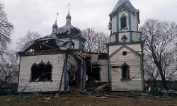 Jitomir’in bir köyündeki 150 yıllık kilise tahrip oldu