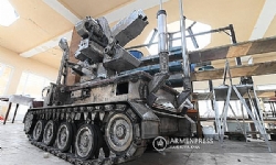 ​Ermeni yapımı uzaktan kumandalı savaş aracı, savaş alanında askerin yerini alabilir