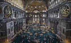 Vakıflar Genel Müdürlüğünden Ayasofya`nın imparator kapısının tahribatıyla ilgili açıklama