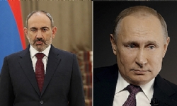 ​Ermenistan Başbakanı Vladimir Putin ile bölgesel meseleleri ve Ermenistan-Azerbaycan sınır durumunu