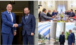 ​Ermenistan Dışişleri Bakanı Atina`da üst düzey temaslarda bulundu