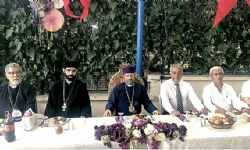 Գնալը Կղզիի Ս. Գրիգոր Լուսաւորիչ Եկեղեցւոյ մէջ, 31 Յուլիս 2022, Կիրակի տեղի ունեցածարարողութիւններով