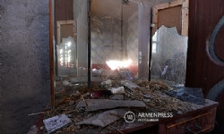 ​Azerbaycan`ın saldırıları nedeniyle Ermeni sakinin evi ve sermayesi ciddi hasar gördü
