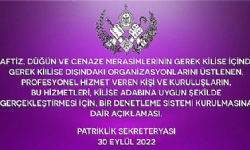 Vaftiz, düğün ve cenaze merasimlerinin organizasyonlarını üstlenen kişi ve kuruluşlarının denetlemes