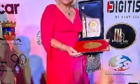Nora Armani honored with a Lifetime Achievement Award at the 38th Alexandria Film Festival