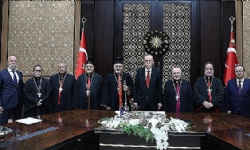 Cumhurbaşkanı Erdoğan, Dünya Süryani Katolik Patriği ve heyetini kabul etti