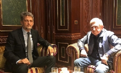 ​Ermenistan 3. Cumhurbaşkanı Serj Sarkisyan, Garo Paylan ile Ermenistan-Türkiye normalleşme sürecini