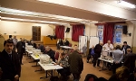 Pangaltı Mihitaryan Mektebi Vakfı ve diğer Katolik vakıfları için yapılan seçimde oy verme işlemi so