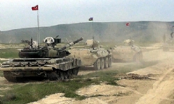 Türkiye ve Azerbaycan Kars`ta ortak tatbikat yapıyor