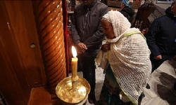 ​Beytüllahim`de Ortodoks Hristiyanların Noel kutlamaları başladı