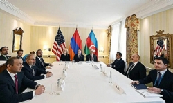 Aliyev, Paşinyan ve ABD Dışişleri Bakanı Blinken 3’lü görüşmesi Almanya`da başladı