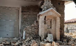 ​Hatay merkezli deprem Meryem Ana Kilisesi`ndeki hasarı artırdı