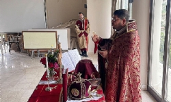 ​Samandağ Vakıflıköy`de Ermeniler Paskalya kutladı