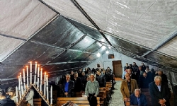 Çadırda ‘’Kutsal Perşembe‘’ Ayini