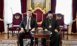İmamoğlu Patrik Maşalyan`ı ziyaret etti