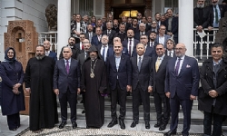 İçi̇şleri̇ Bakani`nin Patri̇khane Zi̇yareti̇