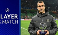 ​Ermeni futbol yıldızı “Milan-İnter” maçın en iyi futbolcu oldu