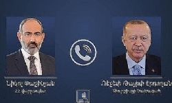 Armenia’s Pashinyan has telephone conversation with Turkey’s Erdogan