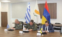 Ermenistan, Yunanistan ve Kıbrıs`tan askeri işbirliği